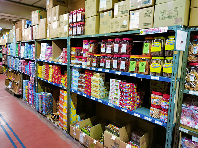 駄菓子売り場
